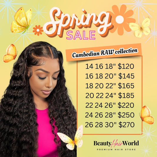 Raw Cambodian Human Hair Bundles Burmese Curly- HOT🔥