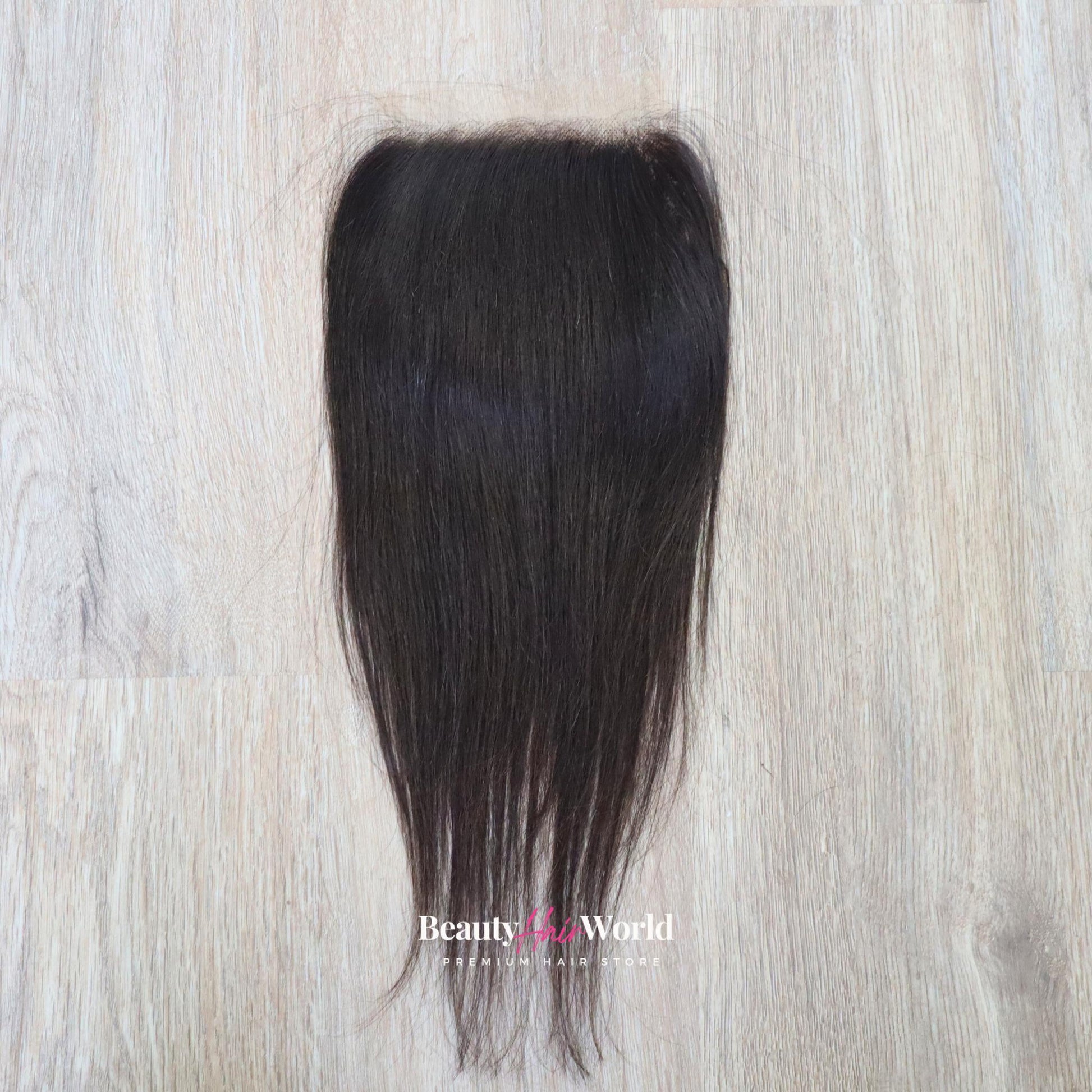 5*5 HD Closure Straight #1B