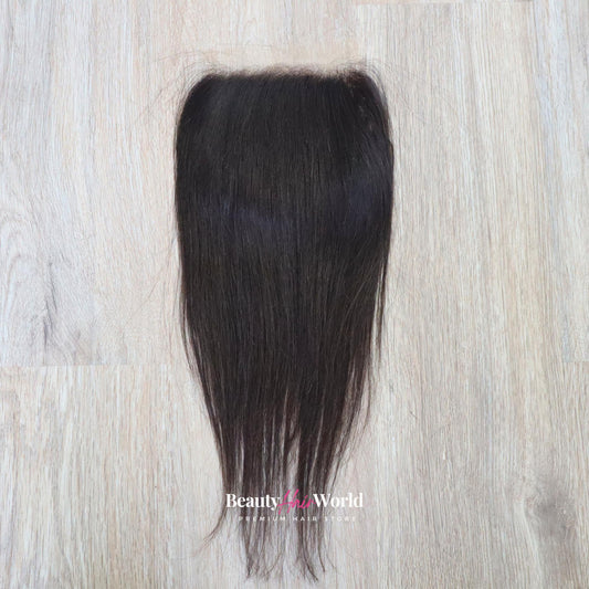 5*5 HD Closure Straight #1B