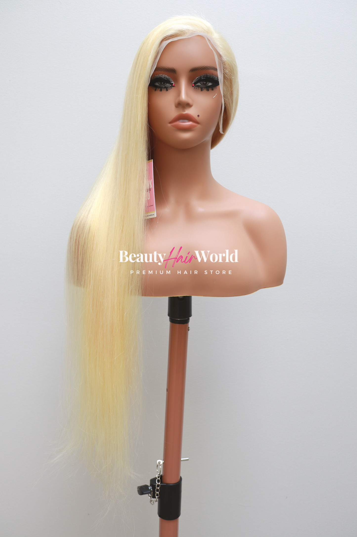 613 Blonde Straight 13x4 Transparent Lace Front Wig