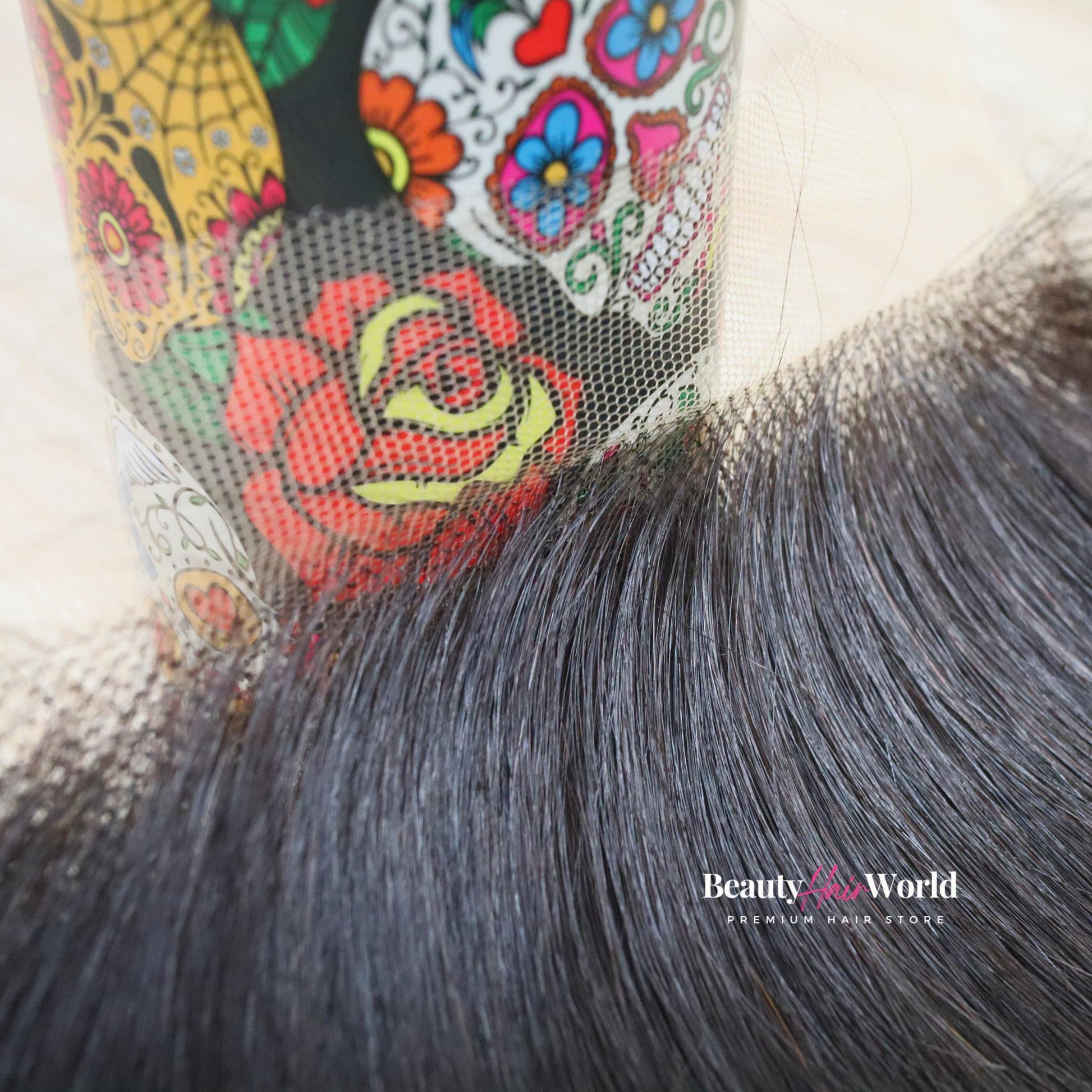 5*5 HD Closure Straight #1B