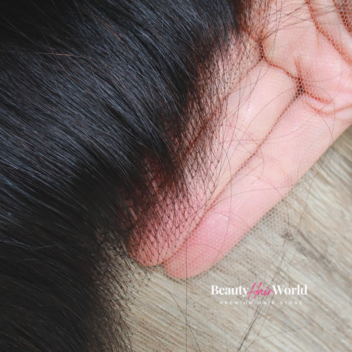 13*4 HD Frontal Straight #1B - BeautyHairWorld