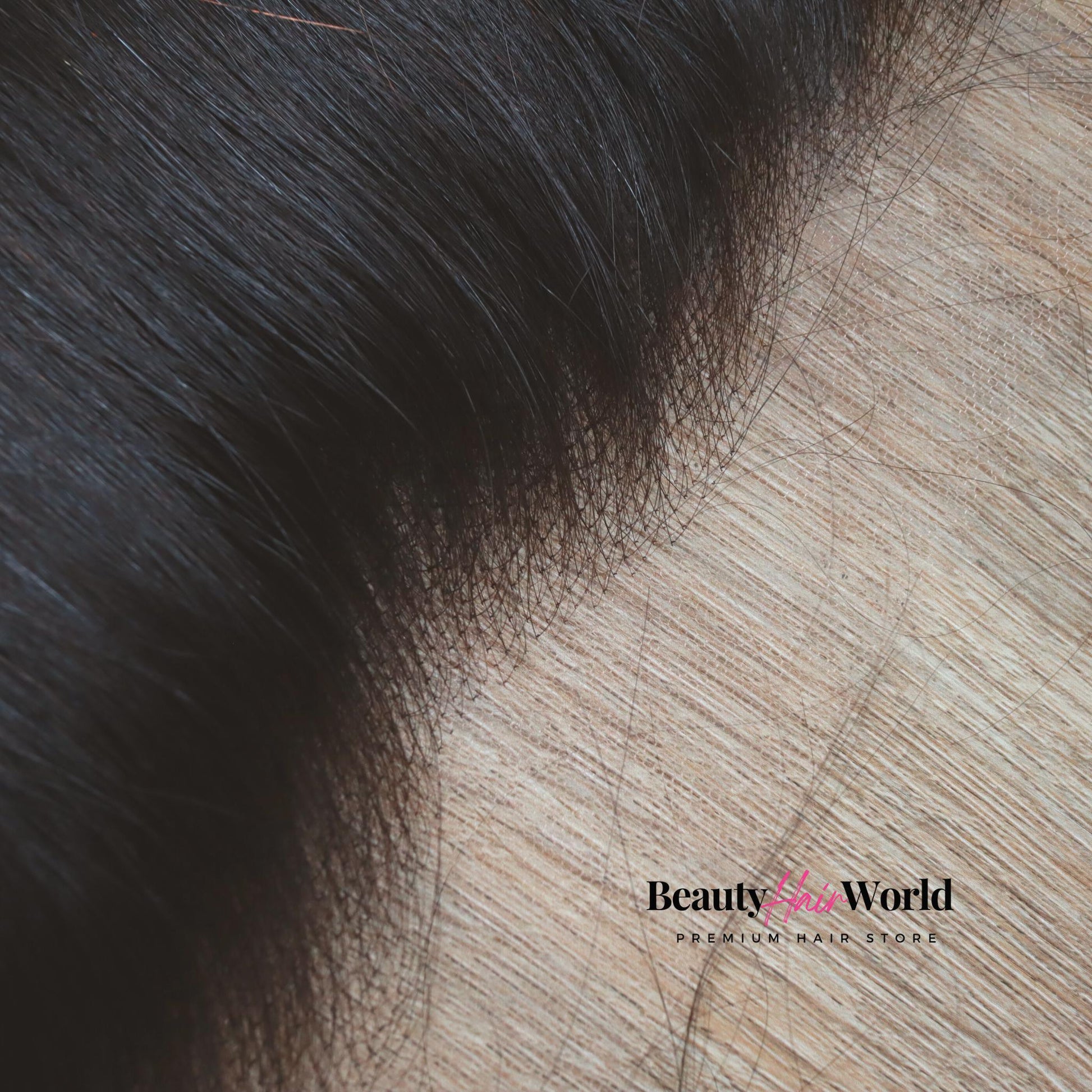 13*4 HD Frontal Straight #1B - BeautyHairWorld