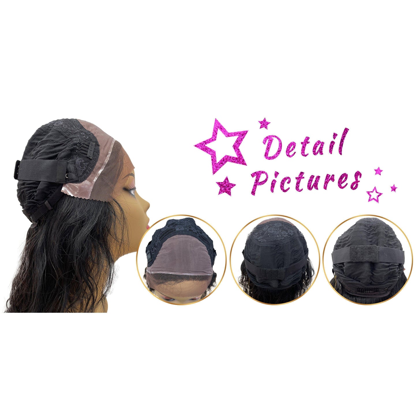Pure Brazilian Human Hair l Swiss Lace Front Wig | DORA