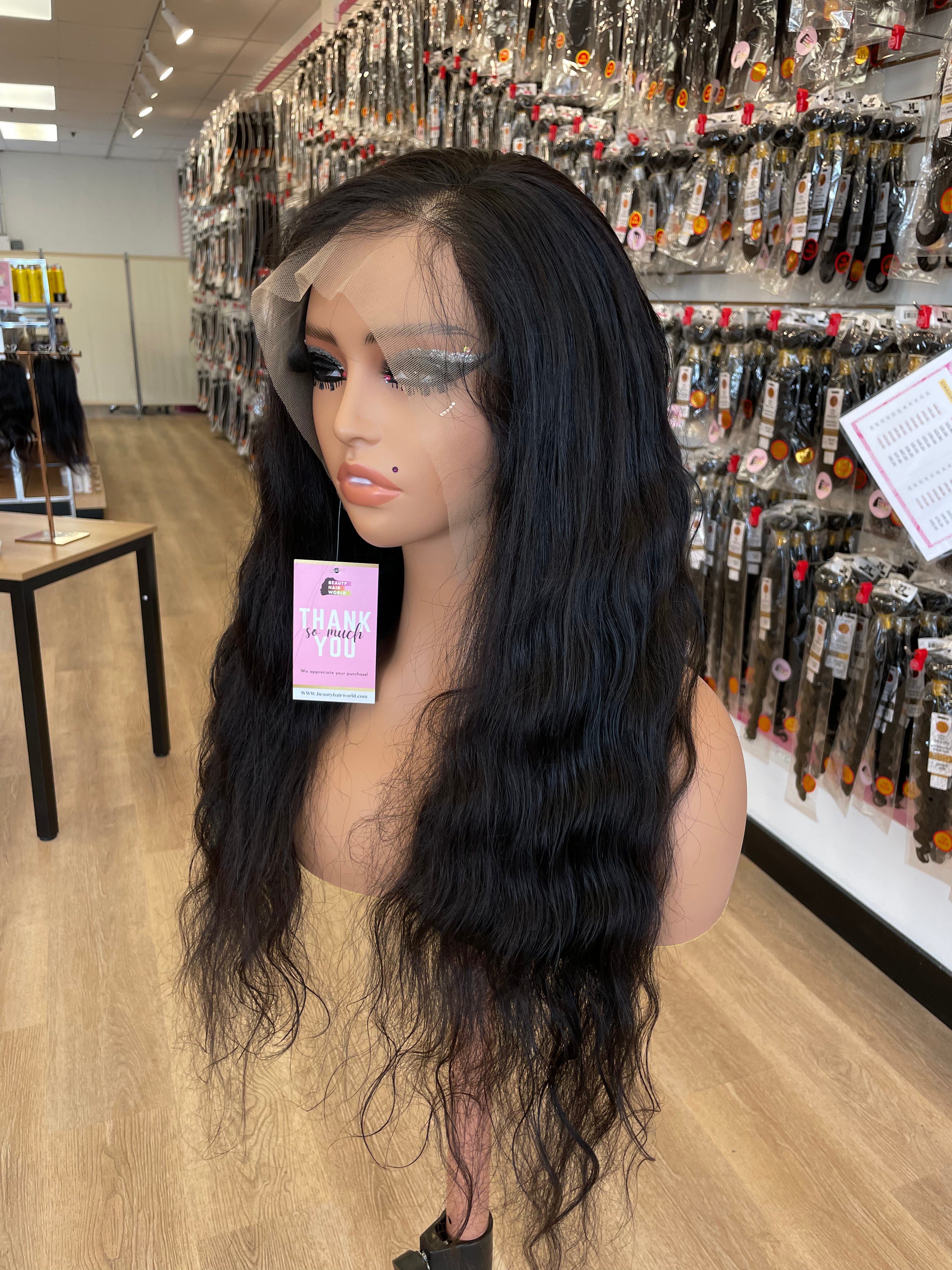 15A | INDIAN TEMPLE | LACE FRONTAL WIG | Wavy