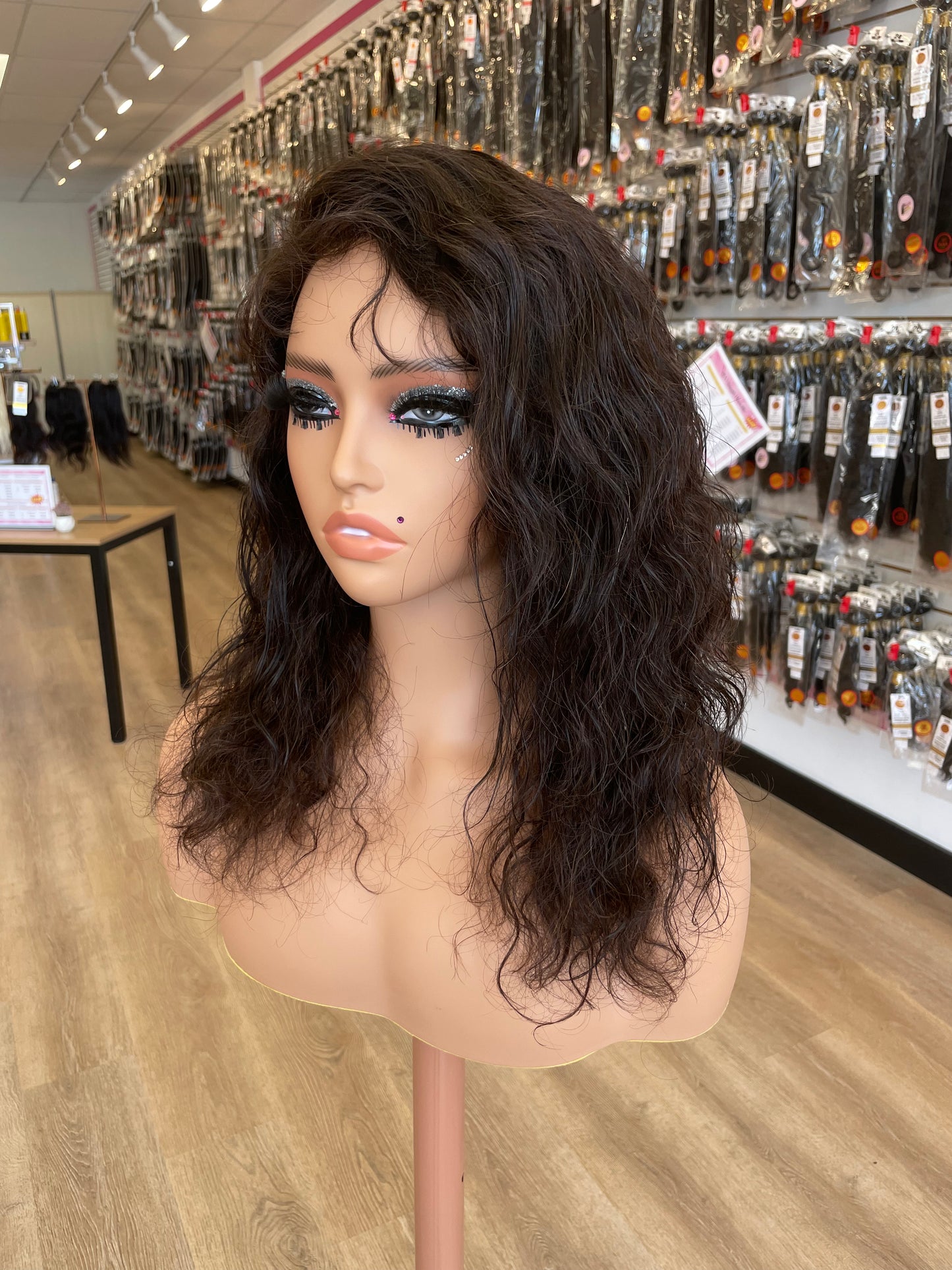 Pure Brazilian Human Hair l Swiss Lace Front Wig | DORA