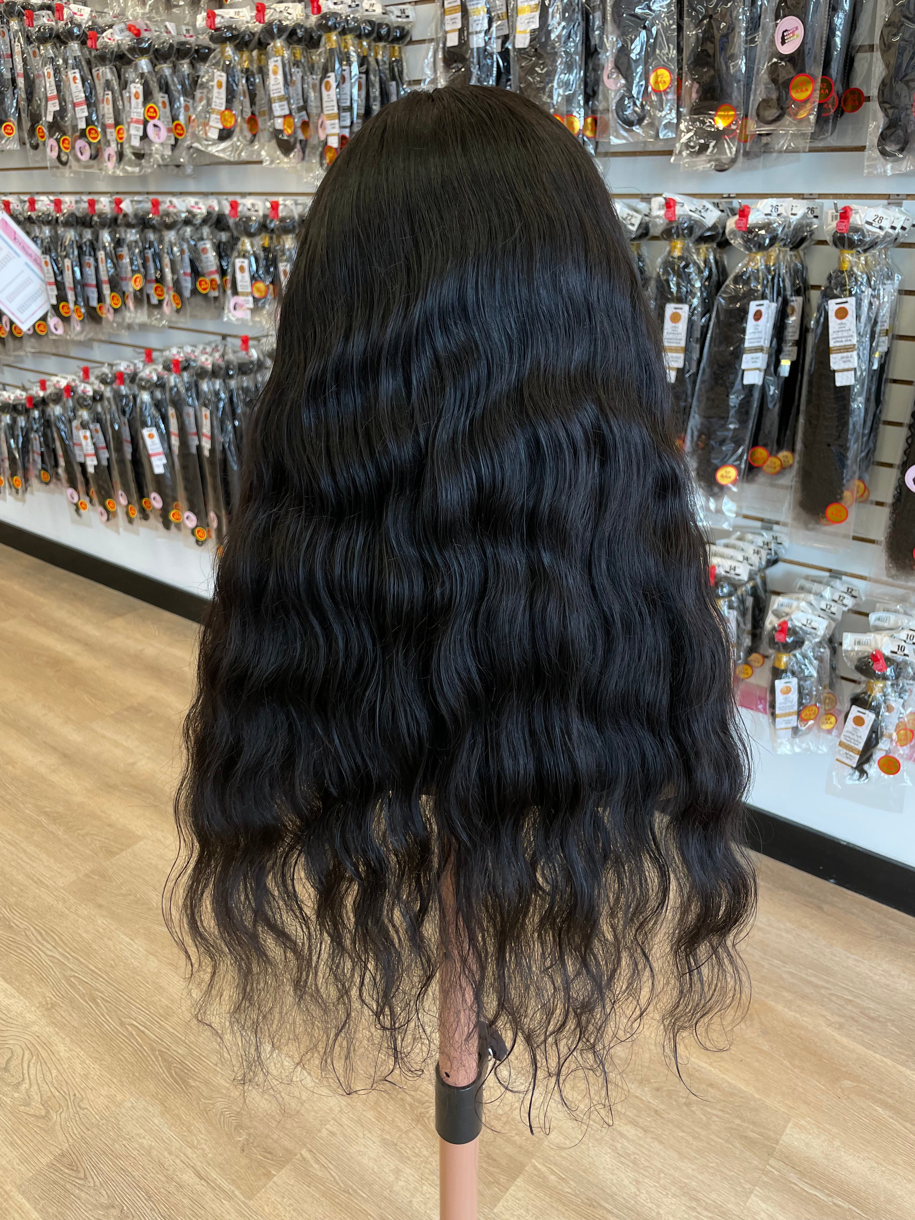15A | INDIAN TEMPLE | LACE FRONTAL WIG | Wavy