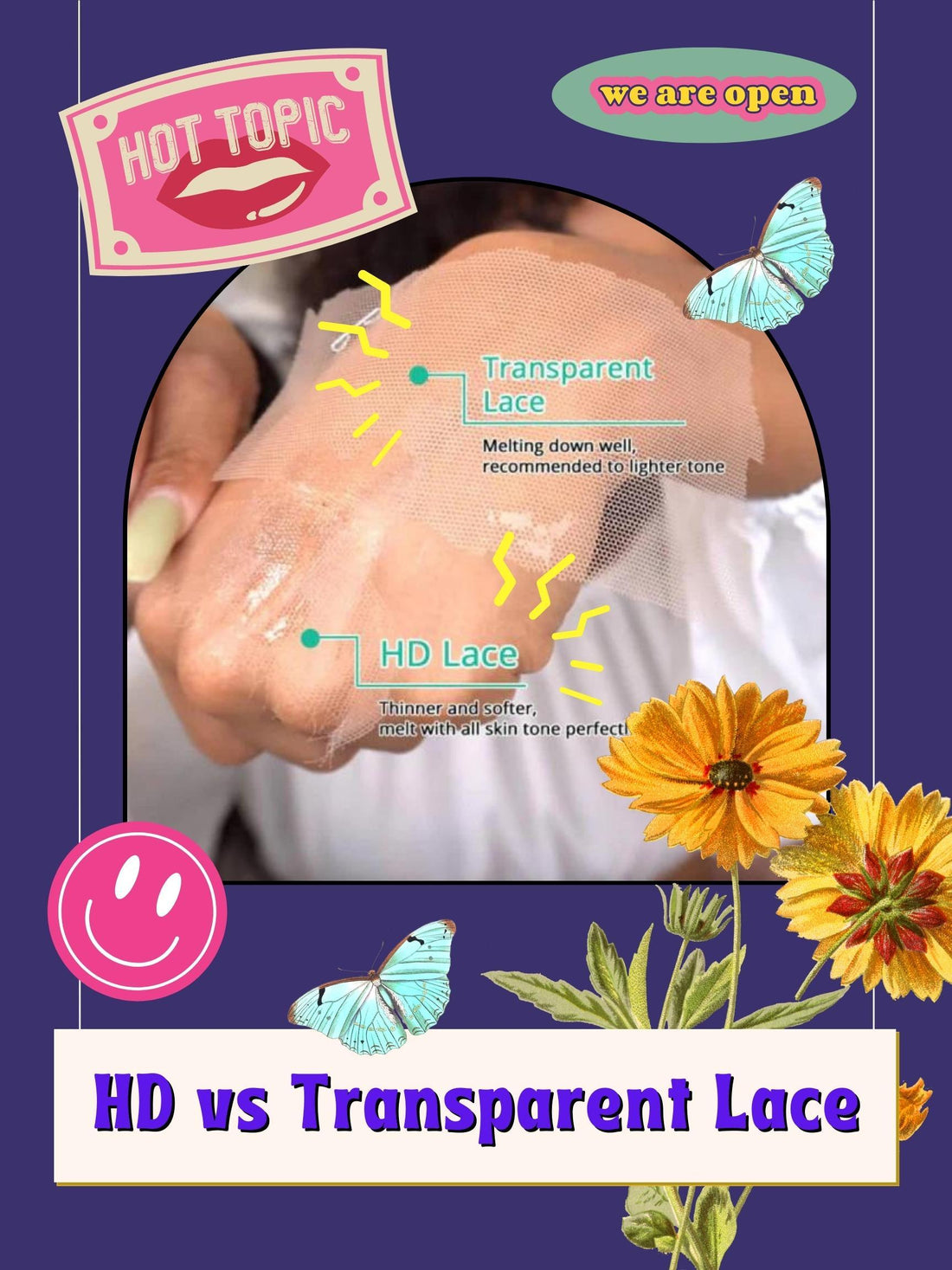 HD vs Transparent Lace - BeautyHairWorld