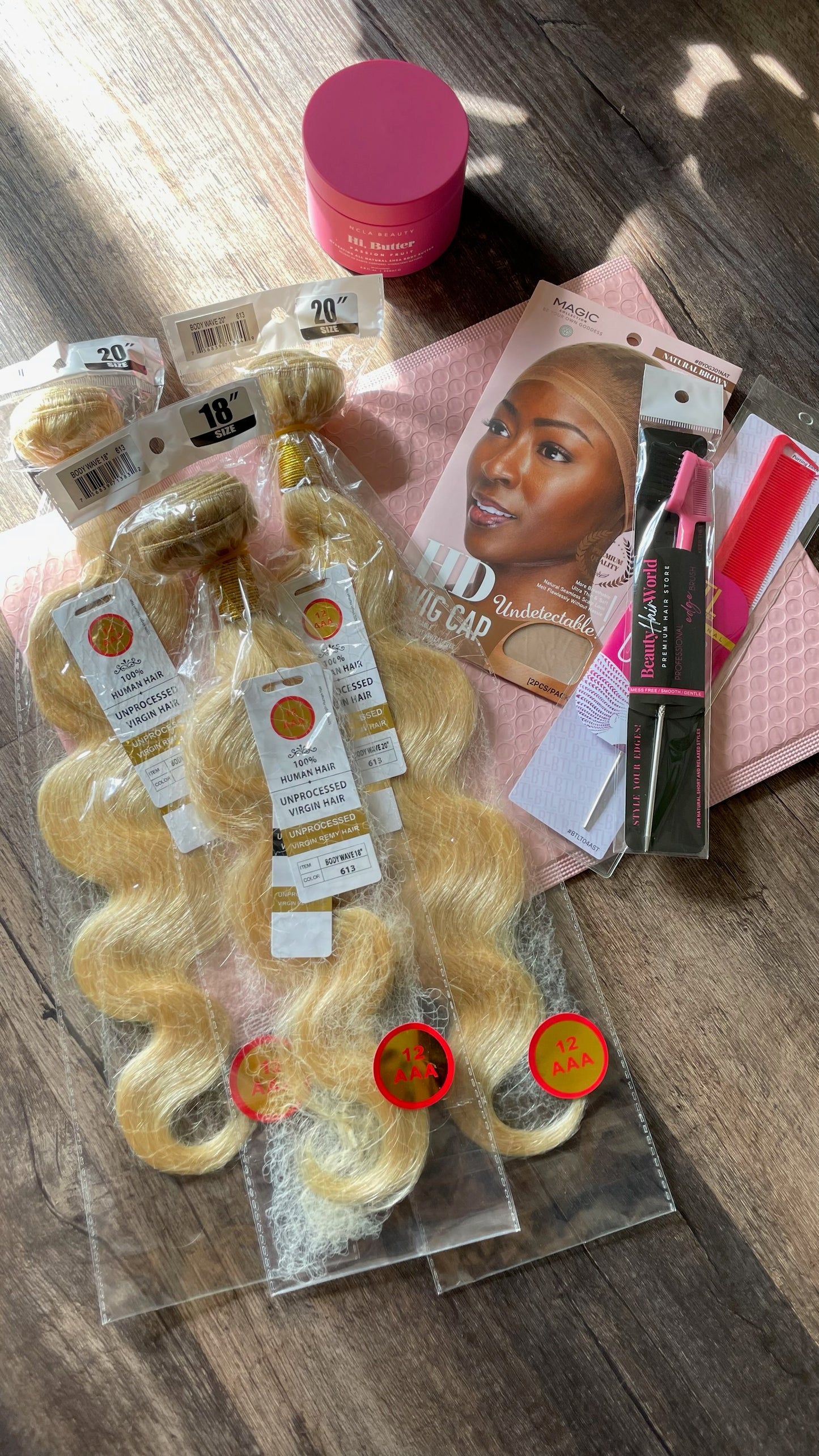 12A | 613 Blonde Bundle | Body Wave