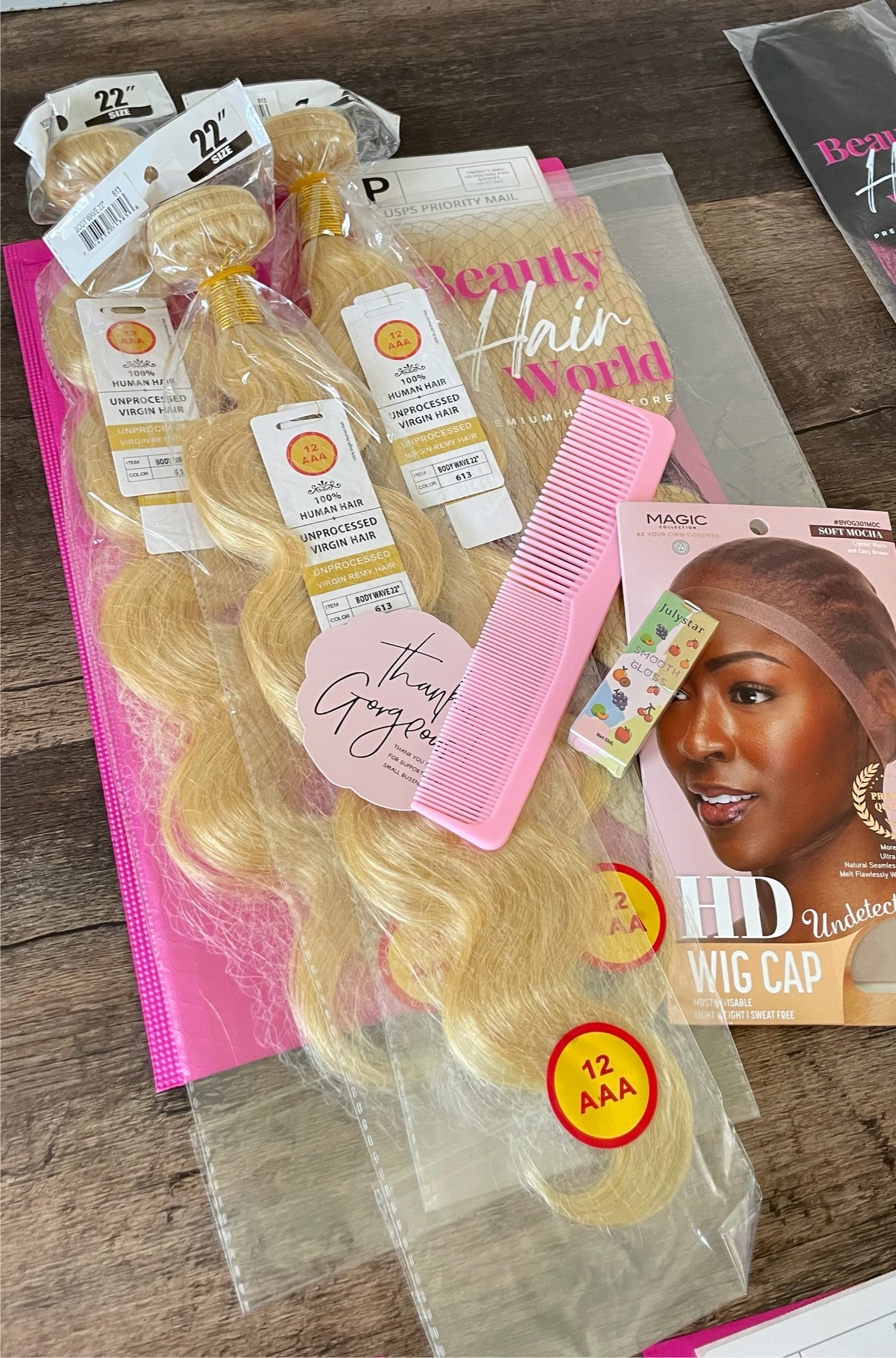 12A | 613 Blonde Bundle | Body Wave