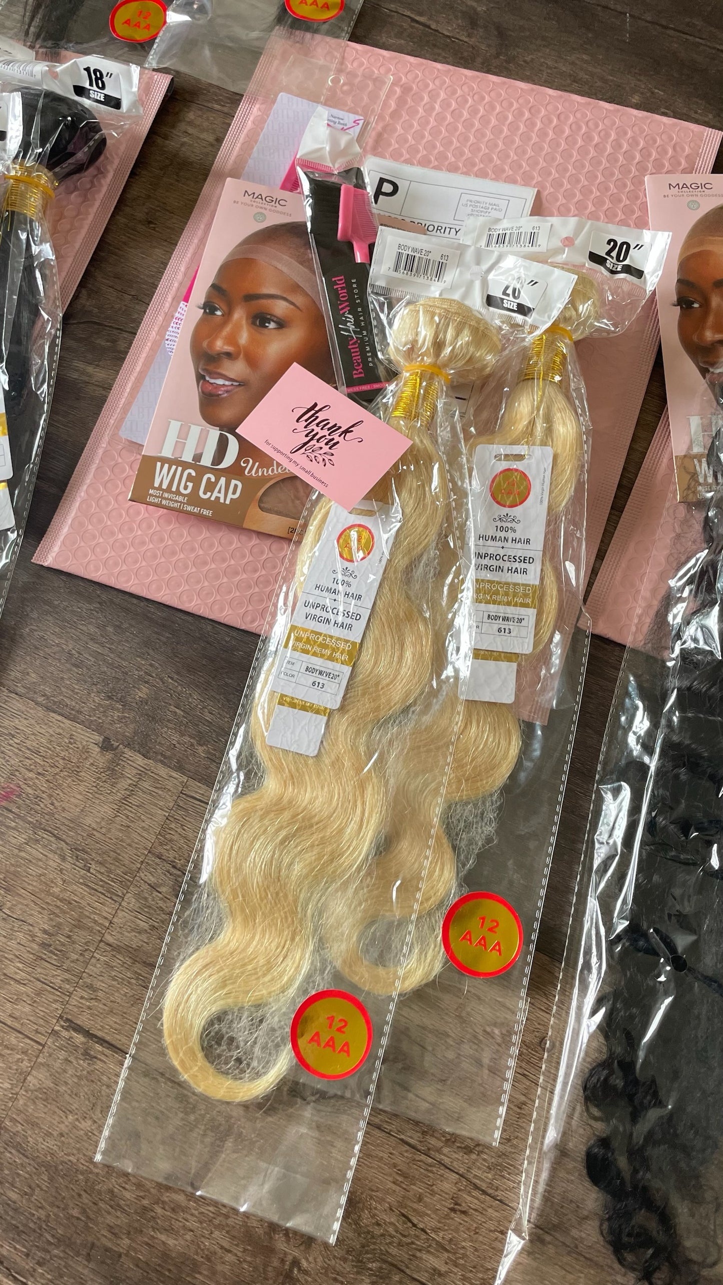 12A | 613 Blonde Bundle | Body Wave