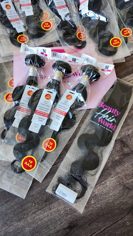 🍂 Fall Special: Bundle Up & Slay Special - 10A 3 Bundles with 2x6 Real HD Closure 🍁
