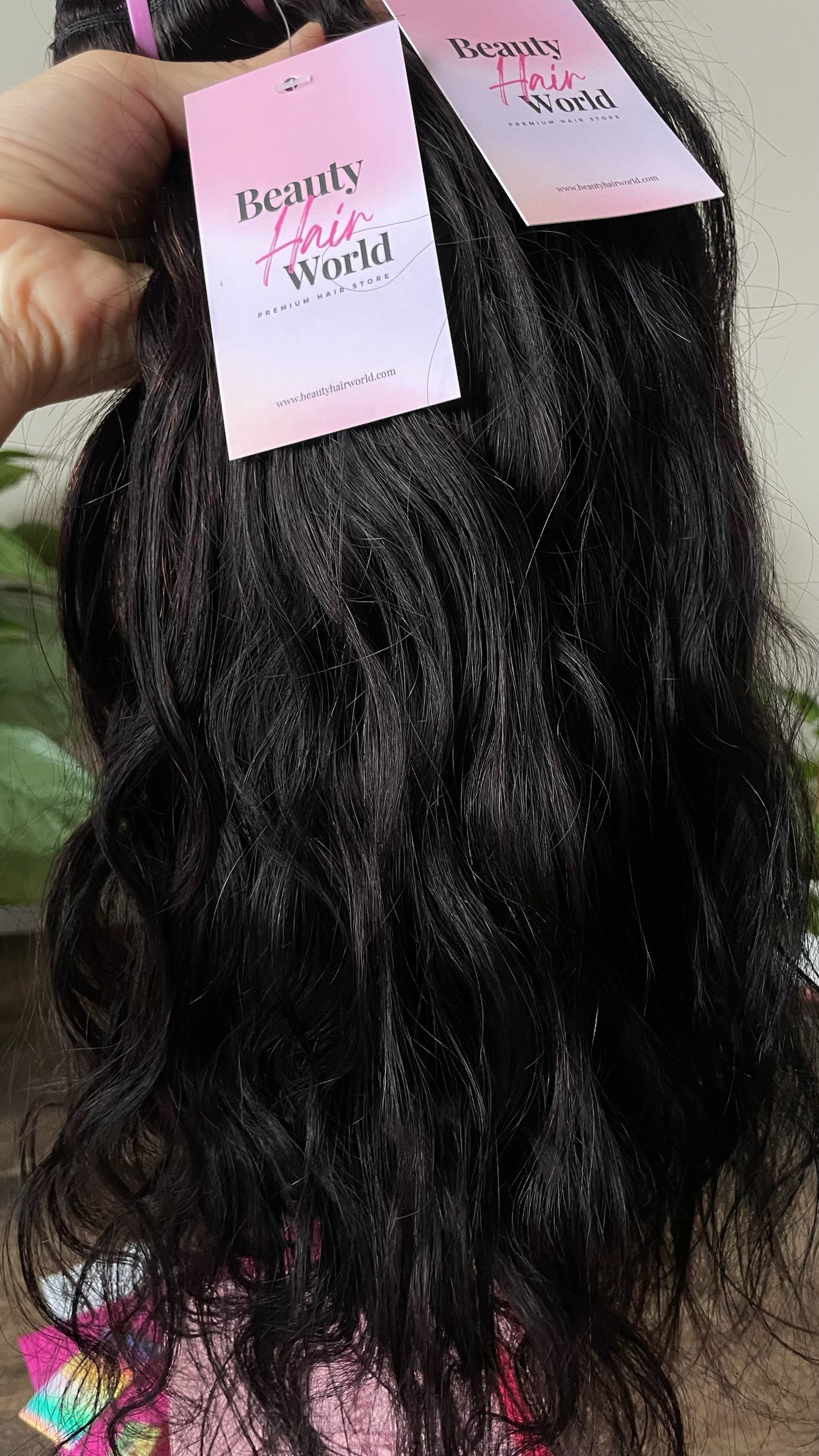 Raw Cambodian Human Hair Bundles l Wavy