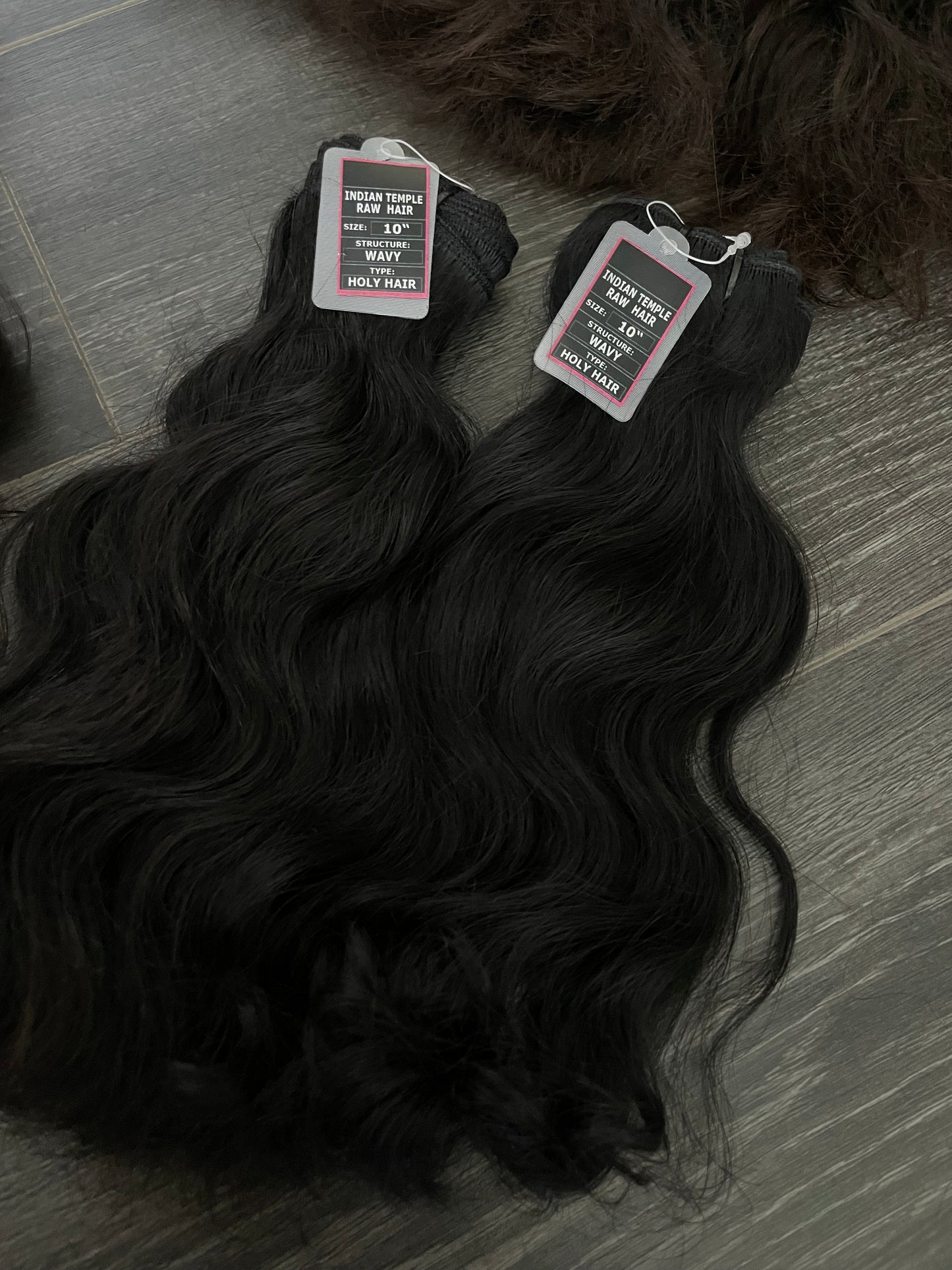 RAW Hair | 100% Indian Temple Hair Bundle | Wavy