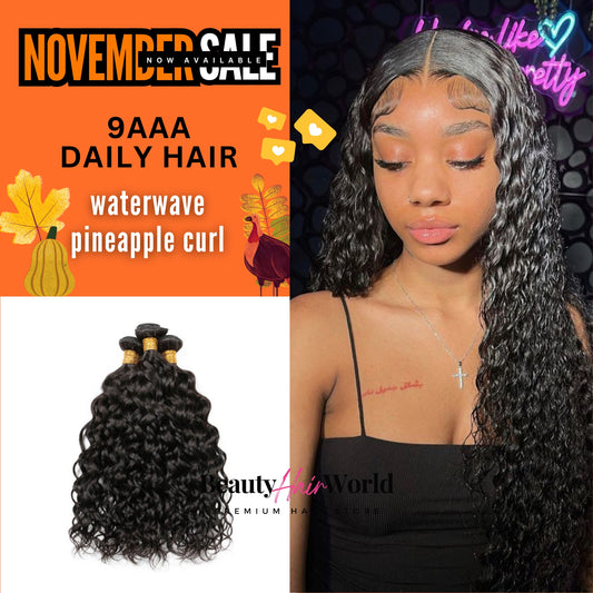 Everyday Collection Bundles WATER WAVE / PINEAPPLE CURL 10" to 20"