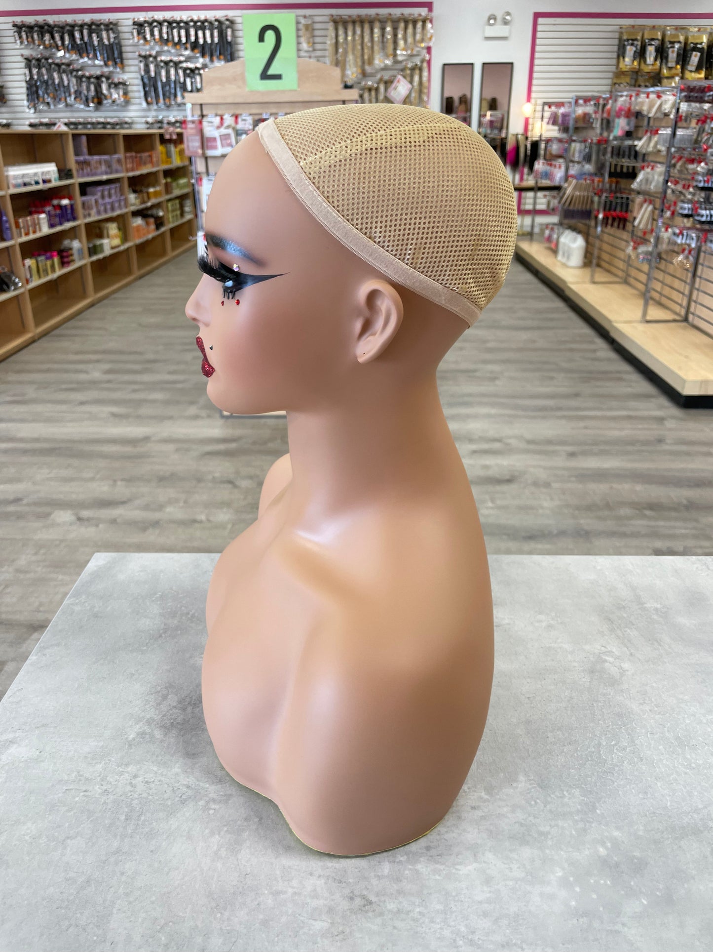 Custom Made Mannequin Head Custom Product Display Mannequin “Tyesha”