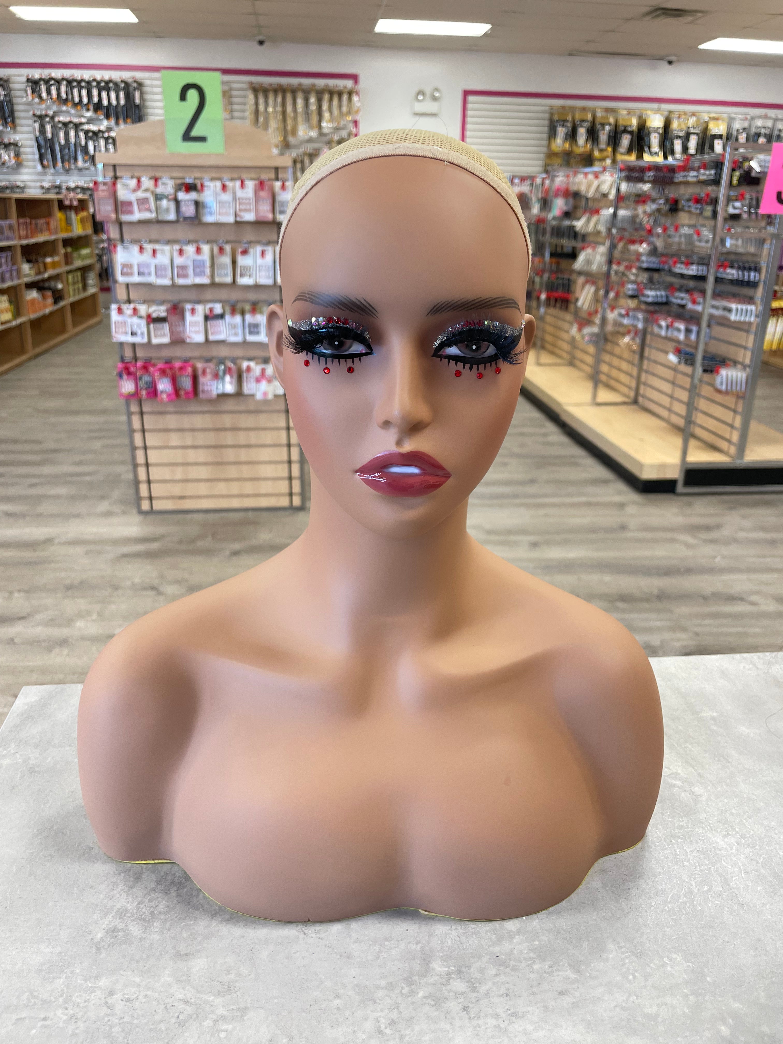 Custom Made Mannequin Head Custom Product Display Mannequin "Chloe"