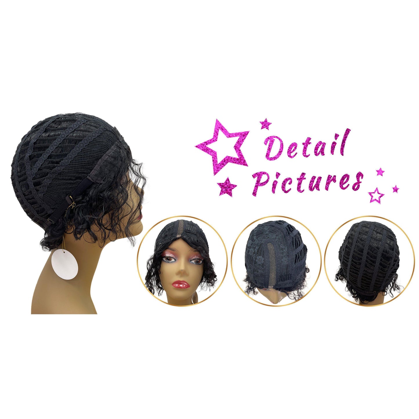 100% Human Hair l Side Part Wig | ISABELLA