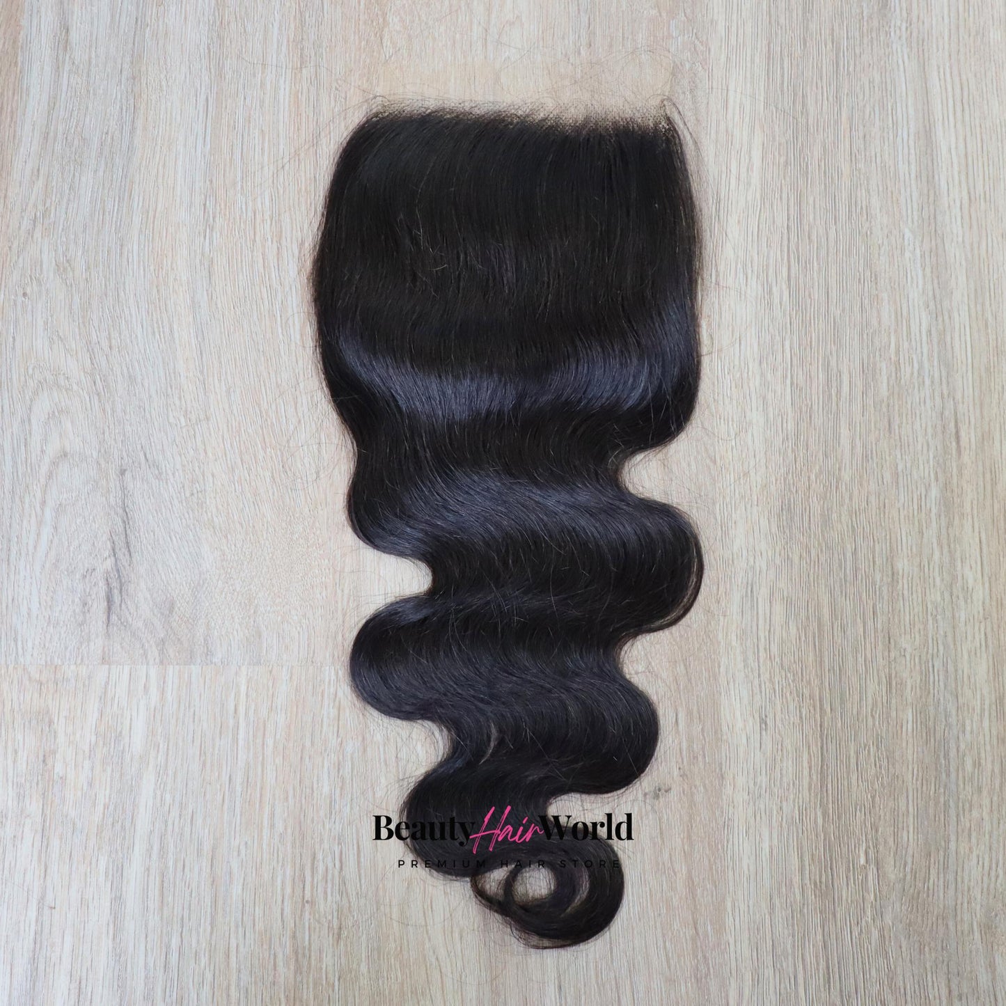 5*5 HD Closure BodyWave #1B - BeautyHairWorld