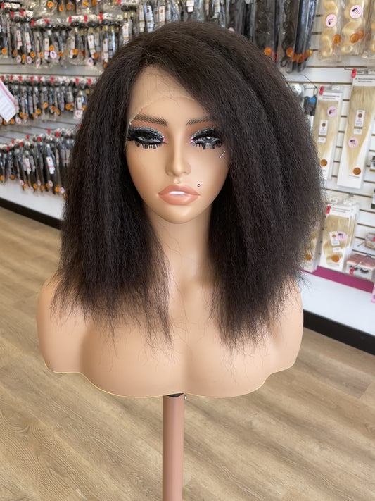 Kinky Straight 13x4 L part Front Wig | JOY