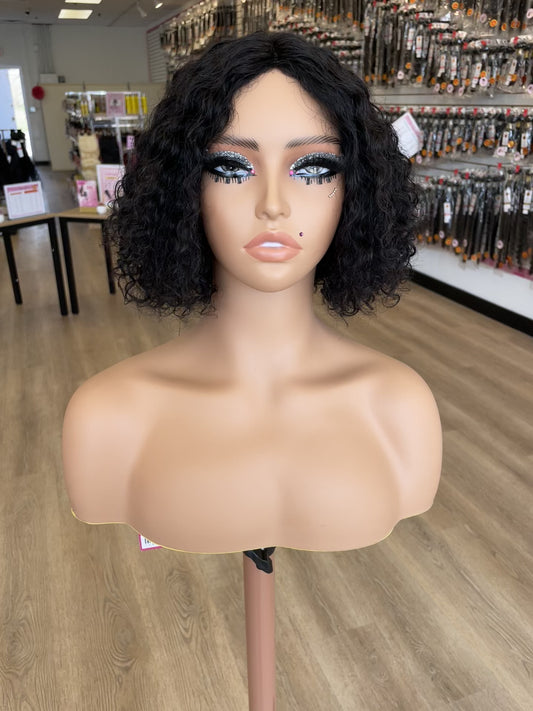 Pure Brazilian Human Hair l Center Part Lace Wig | ANGELINA