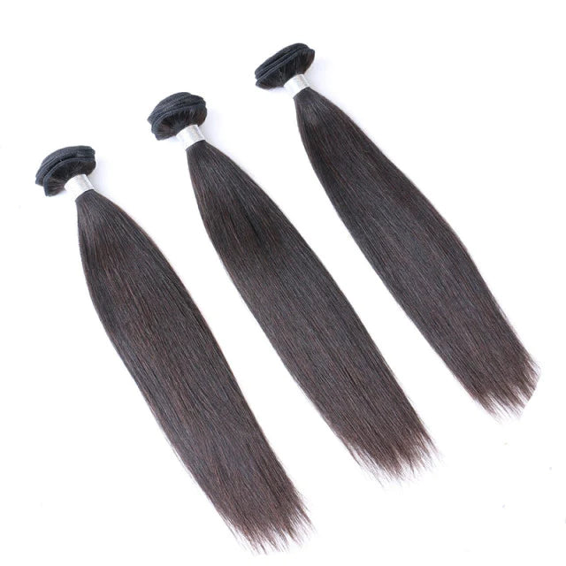 human hair straight bundle