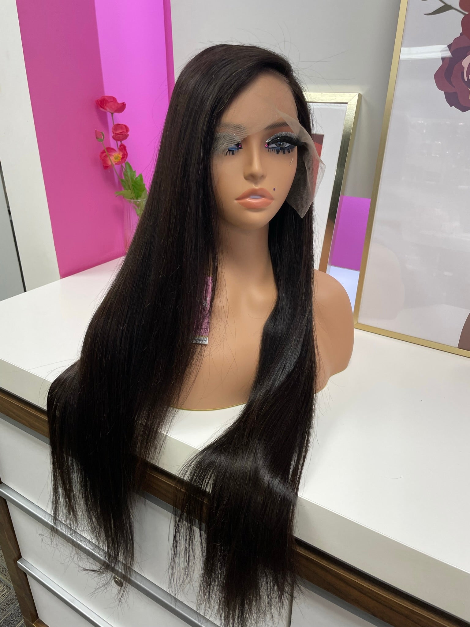 13x6 Transparent Lace Frontal Wig - Silky Straight