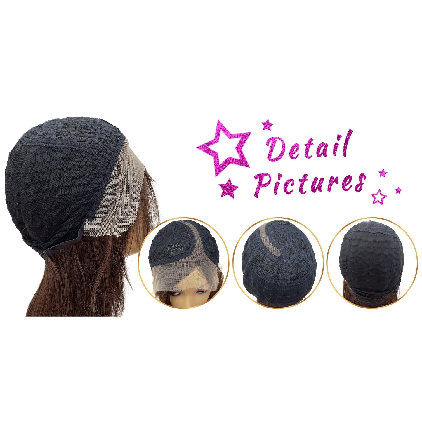 Pure Brazilian Human Hair l L Part Lace Front Wig | CARA