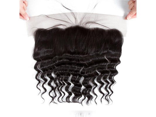 100% Indian Temple | 13x4 Lace Frontal | Curly