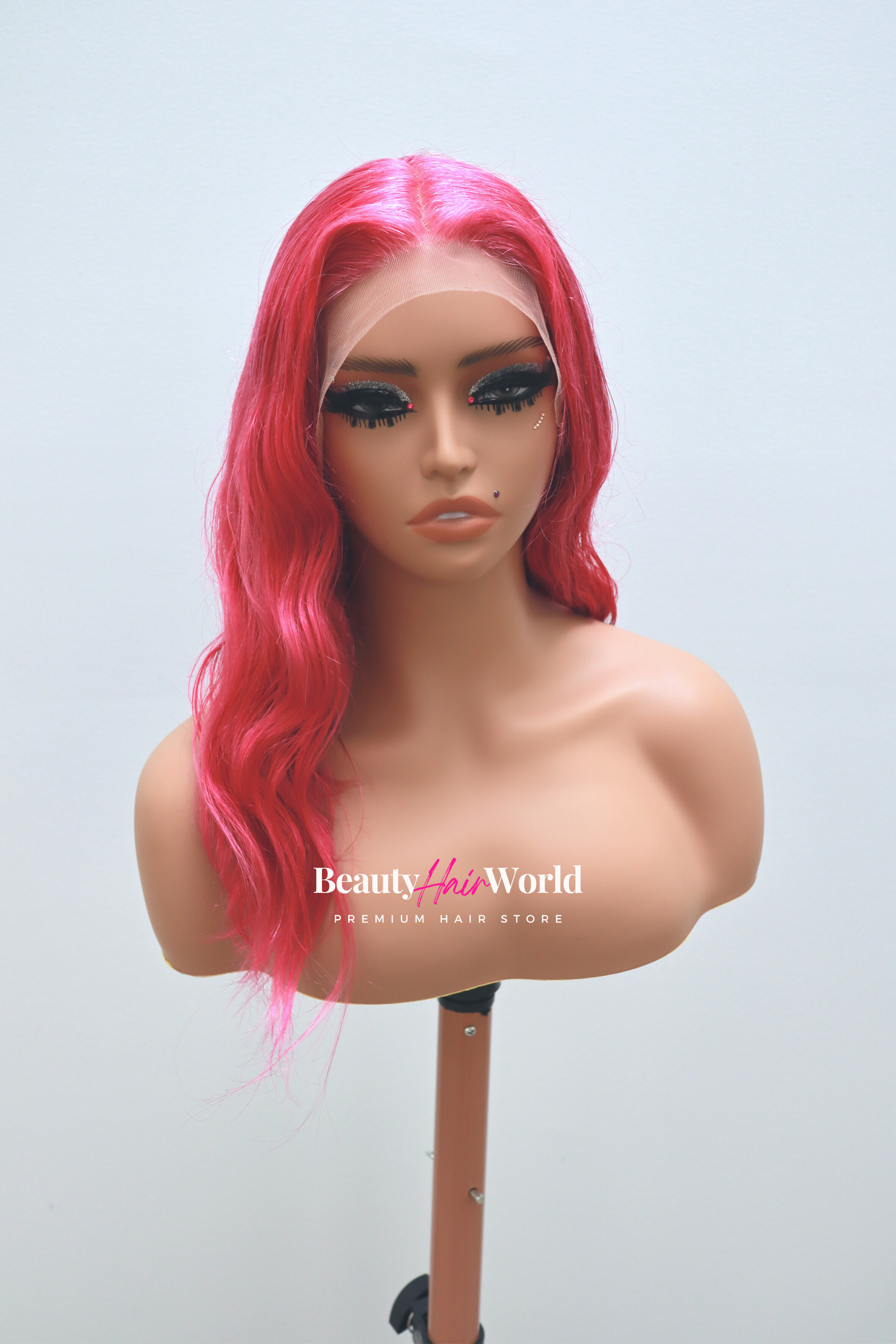 Rose Pink 13x4 HD Frontal Wig