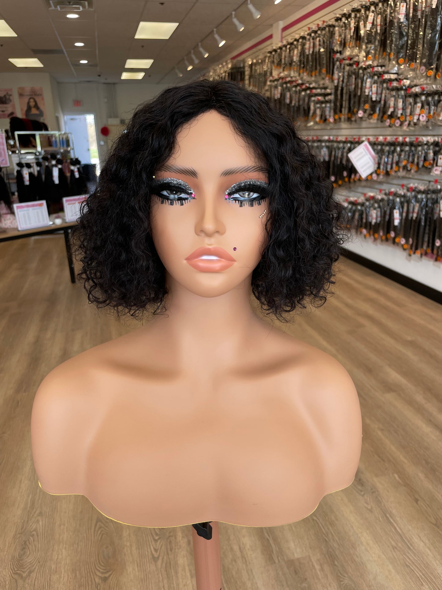 Pure Brazilian Human Hair l Center Part Lace Wig | ANGELINA