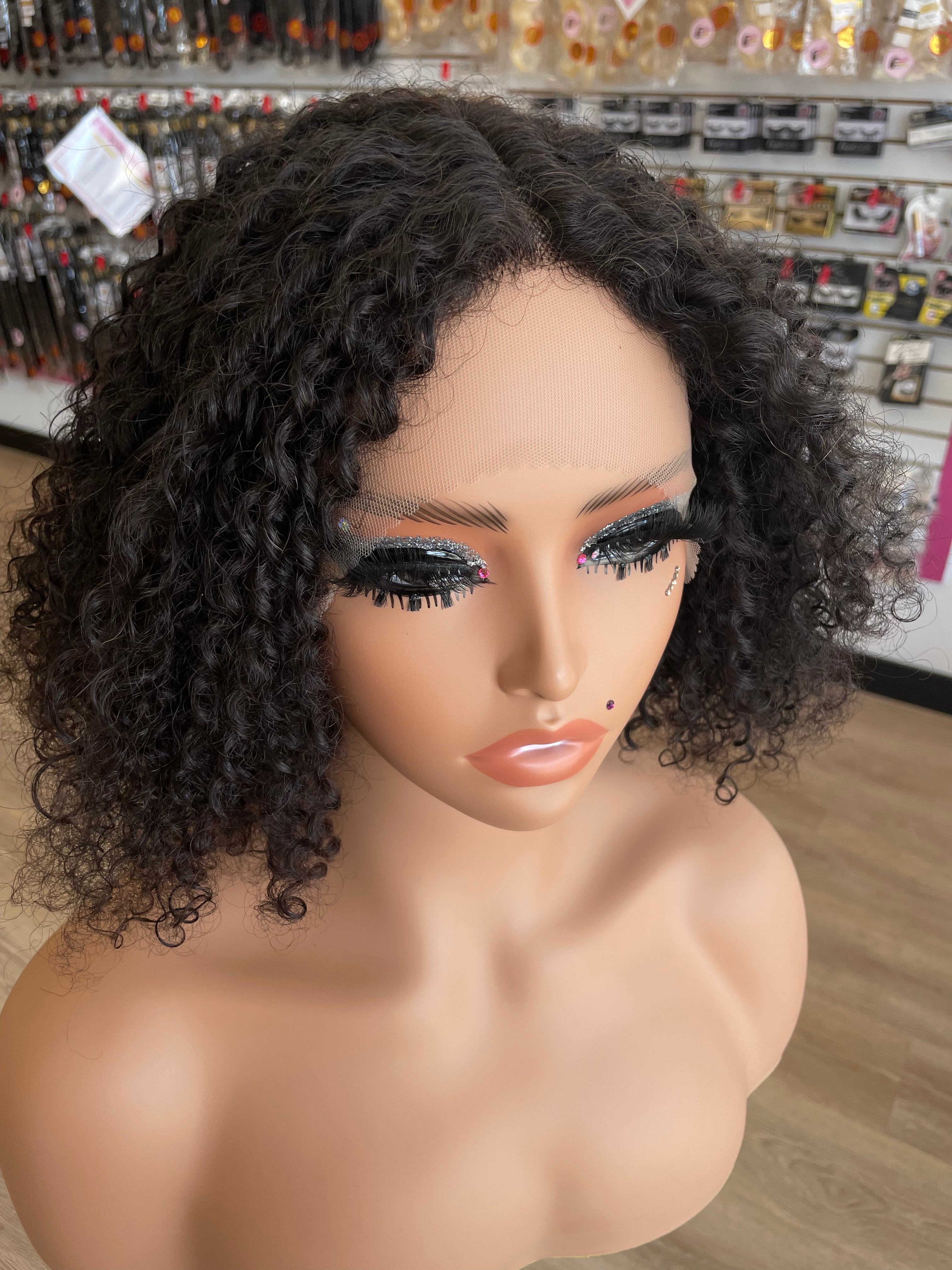 Pure Brazilian Human Hair l Center Part Lace Front Wig | CAROL