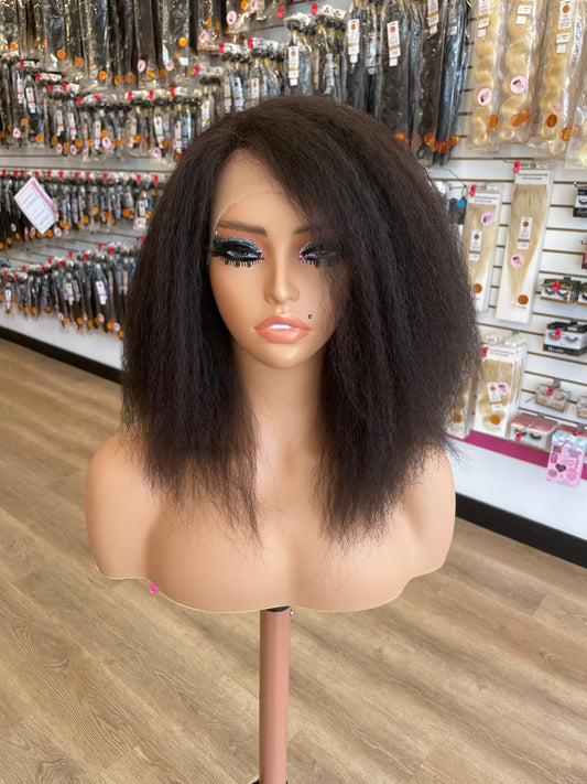 Kinky Straight 13x4 L part Front Wig | JOY