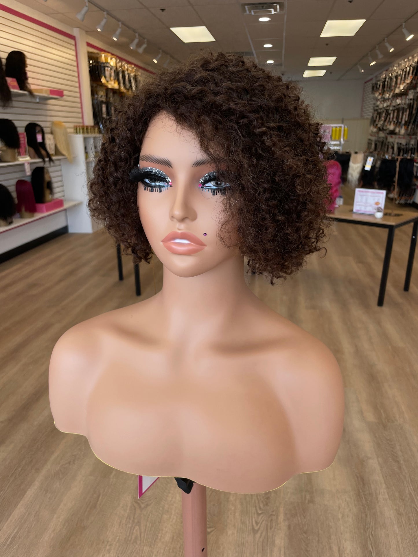 100% Virgin Human Hair Side Part Lace Wig | EMILY