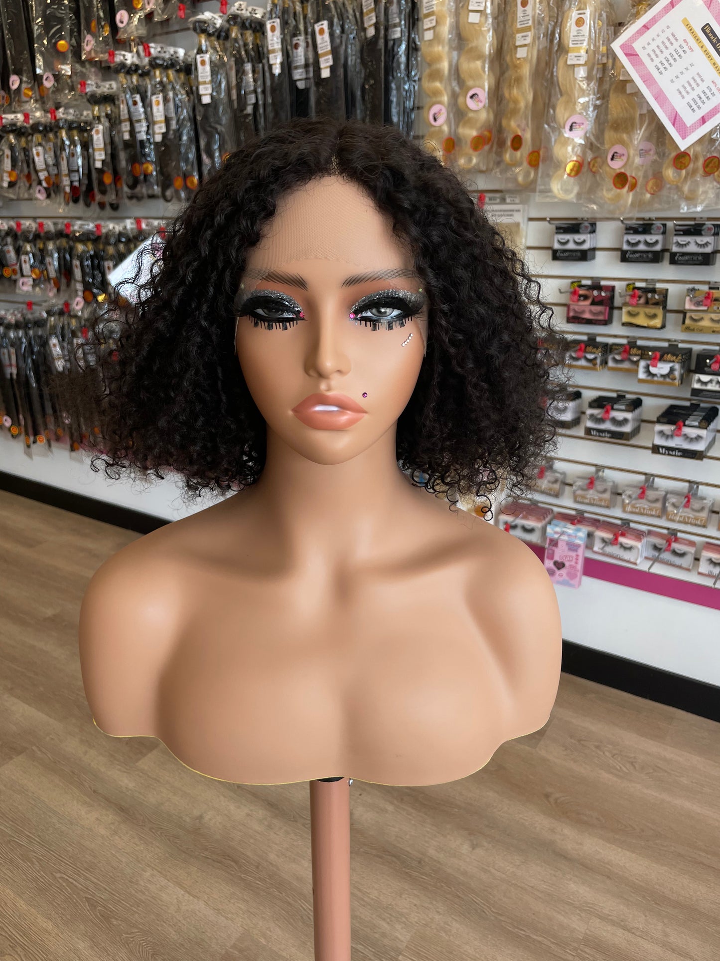 Pure Brazilian Human Hair l Center Part Lace Front Wig | CAROL