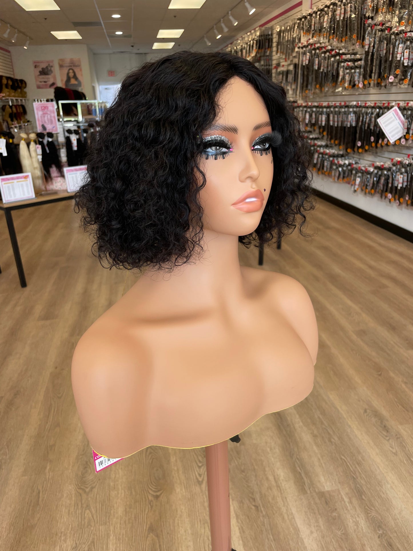 Pure Brazilian Human Hair l Center Part Lace Wig | ANGELINA