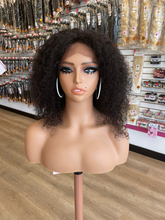 100% Human Hair l Swiss Lace Front Wig | KAY