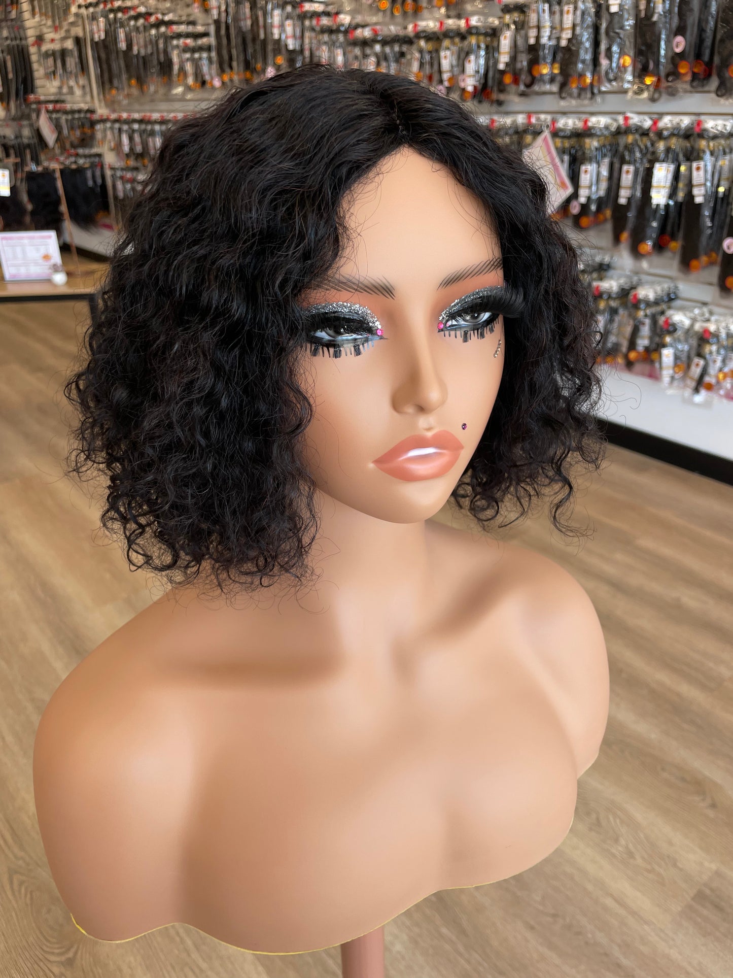 Pure Brazilian Human Hair l Center Part Lace Wig | ANGELINA