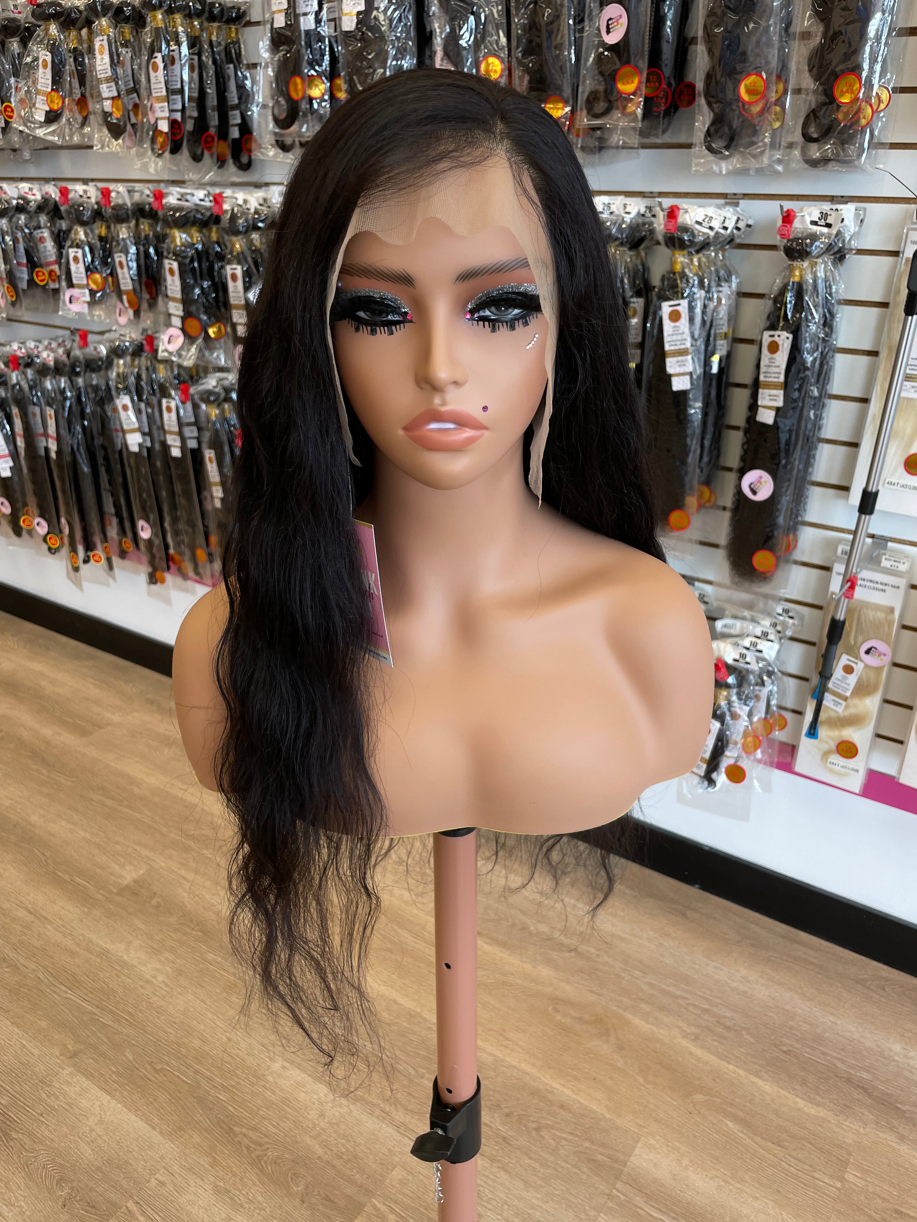 15A | INDIAN TEMPLE | LACE FRONTAL WIG | Wavy