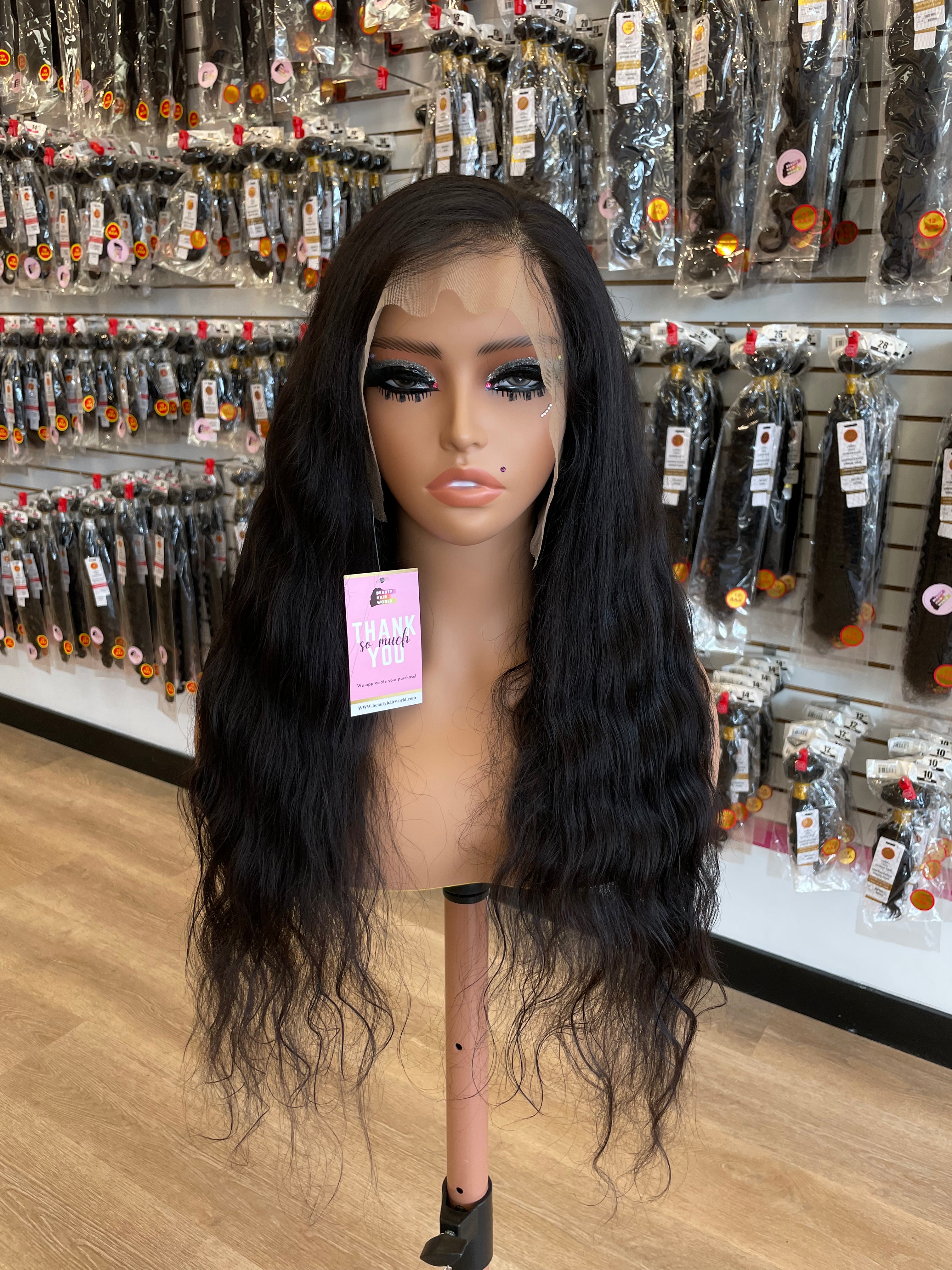 15A | INDIAN TEMPLE | LACE FRONTAL WIG | Wavy